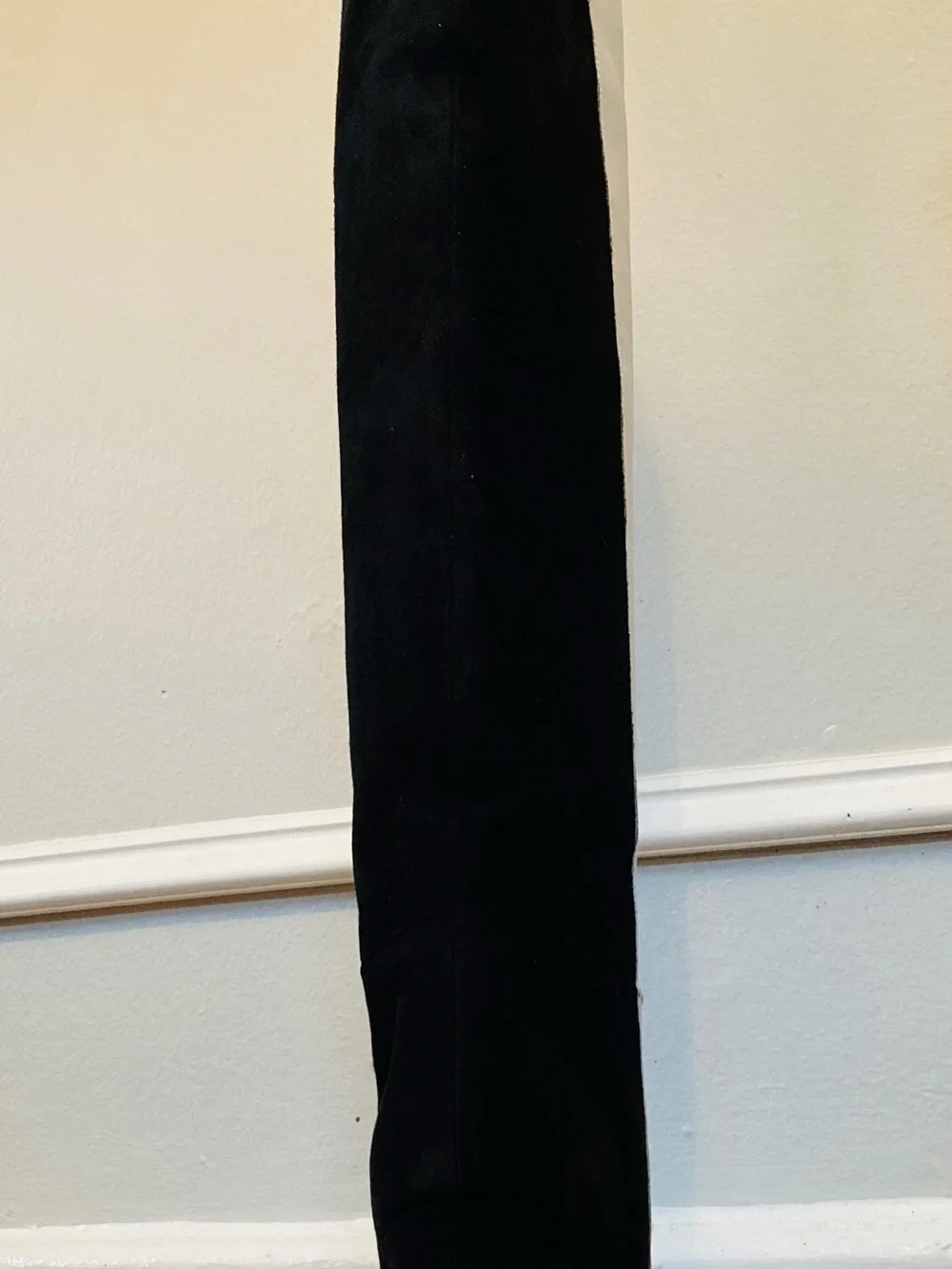Dee Ocleppo. Alexandra Two-tone Knee-high Boots In Black White . NWT.